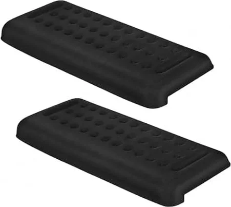 2 Piezas Reposamuñecas Teclado, Soporte para Codos en Forma de L, Almohadilla Ergonómica con Espuma Viscoelástica Antideslizante para Borde de Mesa o Escritorio, Oficina y Gaming