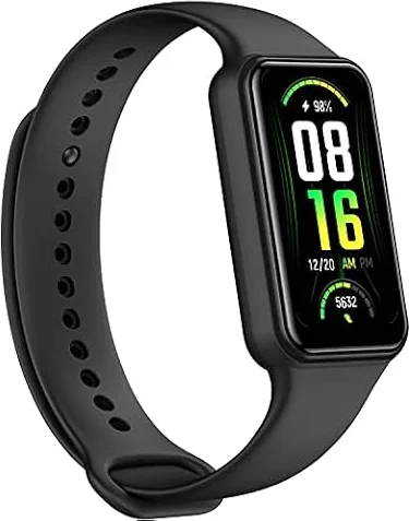 Amazfit Band 7 Rastreador Actividad Física Pantalla Siempre Activa Alexa Incorporado 18 días Duración de la Batería Monitoreo de Frecuencia Cardíaca y SPO₂ Resistente al Agua 5 ATM 120 Modo Deportivo
