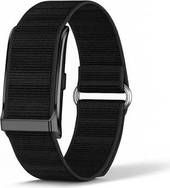 Elprico Banda de Rastreador de Fitness sin Pantalla, Actividad Impermeable y Monitor de Sueño con Batería de 45 Días, Banda de Salud Inteligente para Hombres y Mujeres (Black)