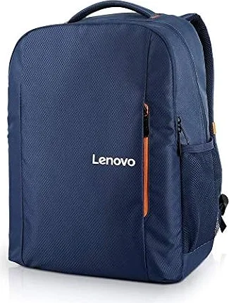 Lenovo Mochila B515 para Ordenador Portátil de 15,6" (Resistente al Agua, Poliéster, Cremalleras Metálicas, Bolsillo de Seguridad, Uso Diario) - Color Azul
