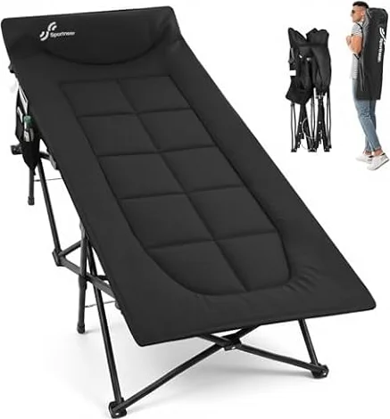 Sportneer Catre/Cama de campaña para invitados hasta 204 kg, 69 cm/79 cm, catre plegable para camping, viajes, interior, exterior, playa y jardín